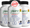 Pure Prostate Formula Saw Palmetto & More Complex 857 mg Prostate Supplements for Men Capsules, Health Supplements - Maximum Strength, All Natural to Support Normal & Healthy Function (3)