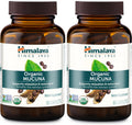 Himalaya Organic Mucuna Herbal Supplement, Supports Relaxation, Tension Relief, Brain Function, Non-GMO, USDA Organic, Vegan, Gluten Free, 600 mg, 60 Plant-Caplets, 2 Pack, 120 Day Supply