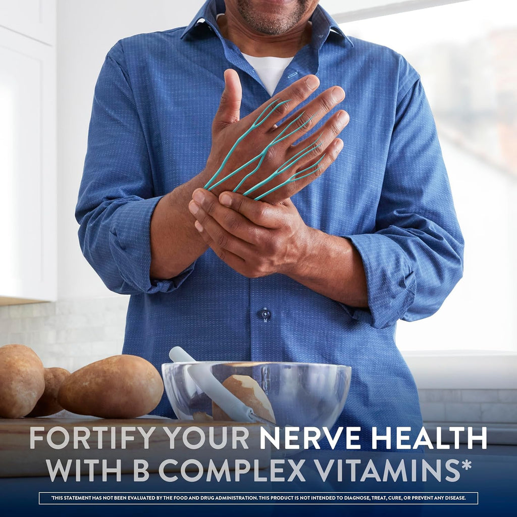 Nervive Nerve Relief, with Alpha Lipoic Acid, to help Reduce Occasional Nerve Discomfort in as Little as 7 Days, ALA, Vitamins B12, B6, & B1, Turmeric, Ginger, 30 Tablets (Packaging May Vary)