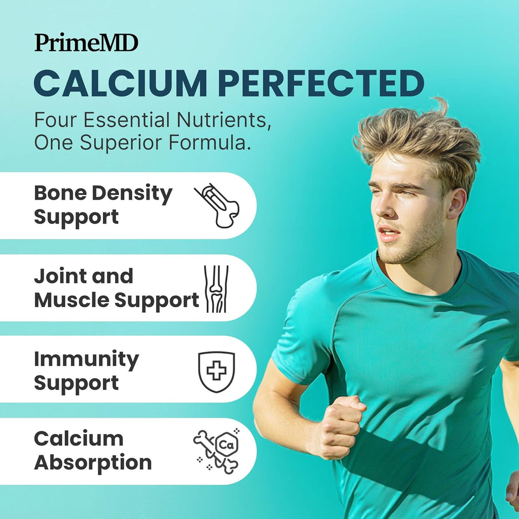 4-in-1 Calcium Supplements for Women and Men - Calcium with Vitamin D3 K2 5000 IU Supplement, 601mg per Serving for Heart, Bones & Body Defenses - Gluten-Free, Vegan-Friendly (480 ct)