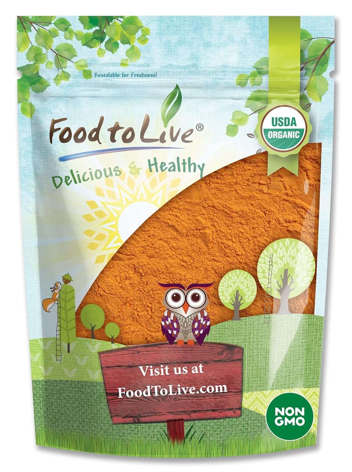 Organic Goji Berry Powder, 3 Pounds – Non-GMO, Kosher, Raw, Vegan, Bulk, Contains Maltodextrin