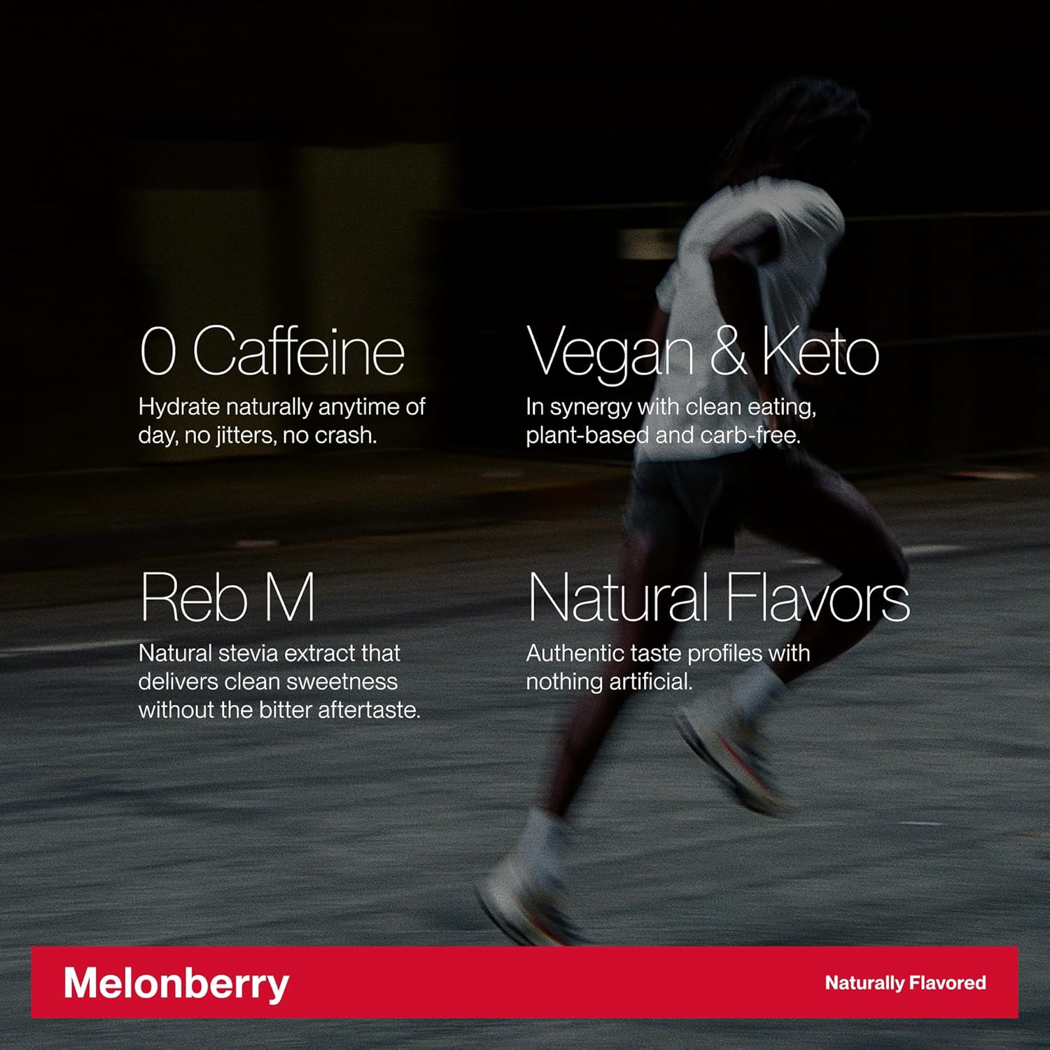Cadence Sachets Core Melonberry - Carton (5g x 30) Science-Backed Hydration | Zero Caffeine | Vegan, Keto & Paleo Friendly | Sodium, Potassium & Magnesium for Performance & Recovery