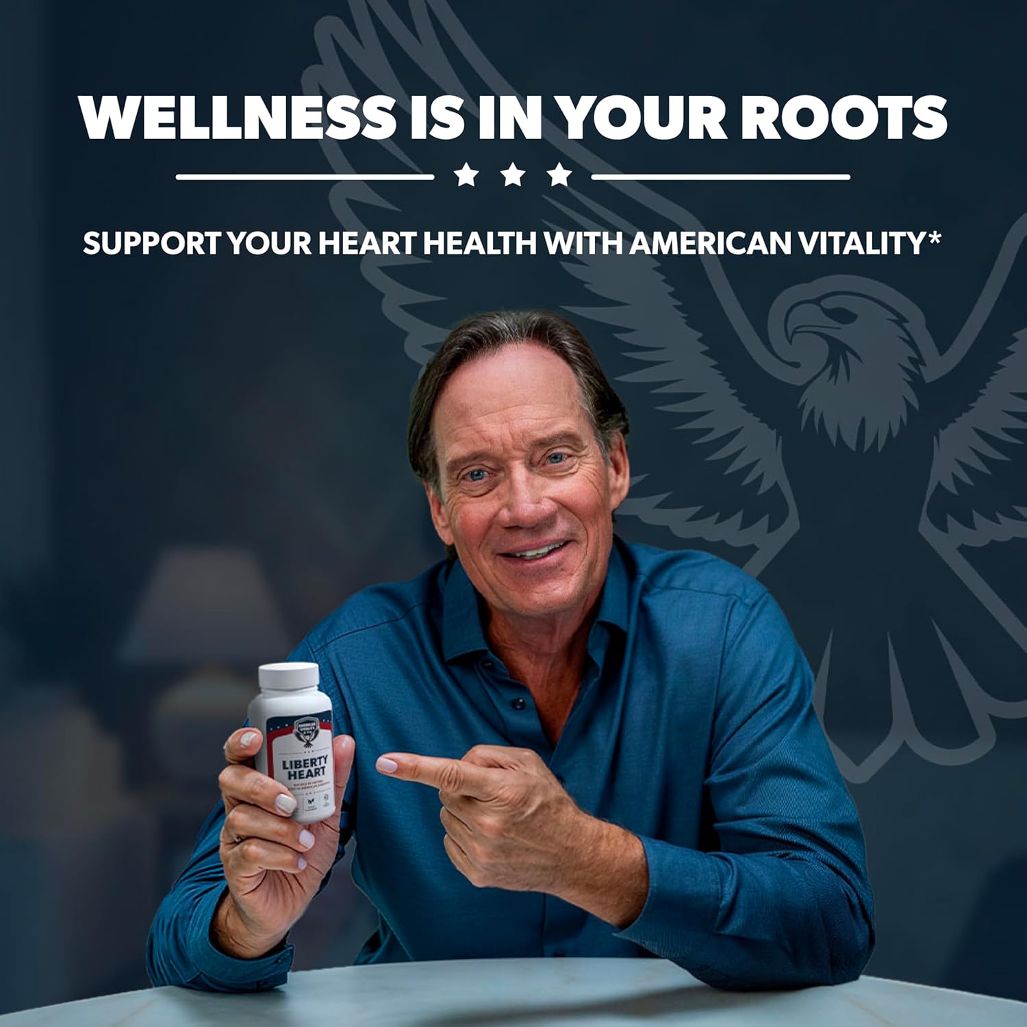 Liberty Heart - Berberine, Red Yeast Rice & Citrus Bergamot, Heart Wellness Supplement, Supports Healthy Cholesterol Levels & Blood Pressure Already in Normal Range* - 60 Capsules