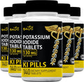 Nature's Fusions Potassium Iodide Tablets (Pack of 5) 130mg - 700 Tablets EXP 10/2032 - YODO Naciente - KI Pills - Yoduro de Potasio