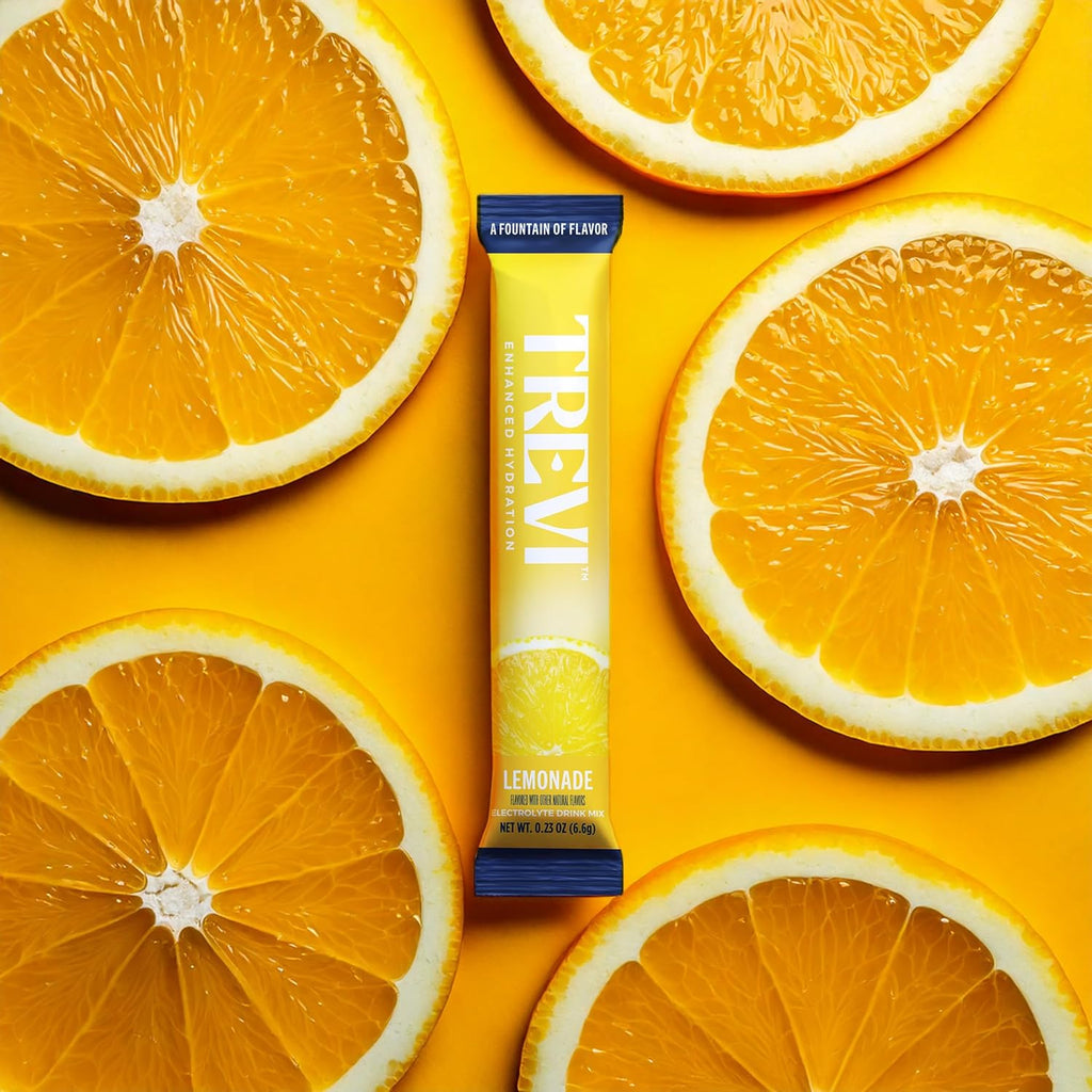 TREVI™ Sugar Free Electrolytes - Drink Mix Hydration Powder Packets - 8 Count - Lemonade