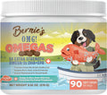 Bernie’s OMG! Omegas Chews for Dogs - 5X Extra Strength DHA+EPA, Fish Oil, Healthy Skin & Coat, Allergy Relief, Joint Supplement (Salmon Flavor)