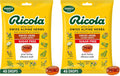 Ricola Sugar Free Original Natural Herb Cough Drops, 45 Count, Cough Suppressant & Throat Relieving Drops with Naturally Sourced Menthol, Pleasing Taste for Coughs & Throat Irritation Symptom Relief