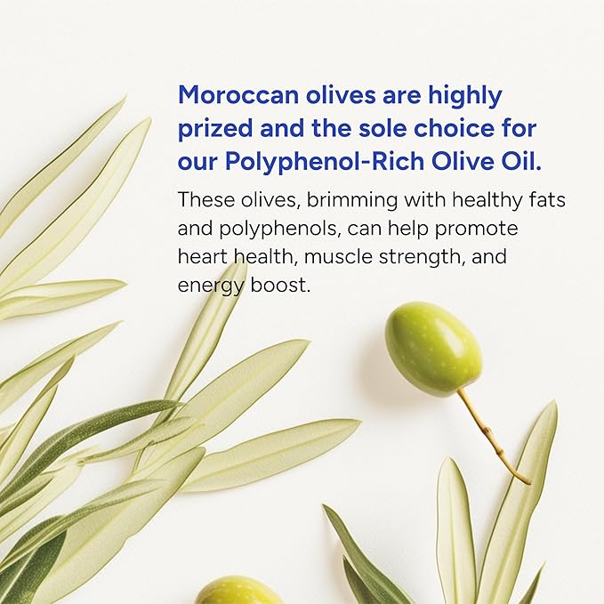 Gundry MD® Organic Extra Virgin First Cold Press Moroccan Polyphenol Rich Olive Oil (Olive Oil) (3)