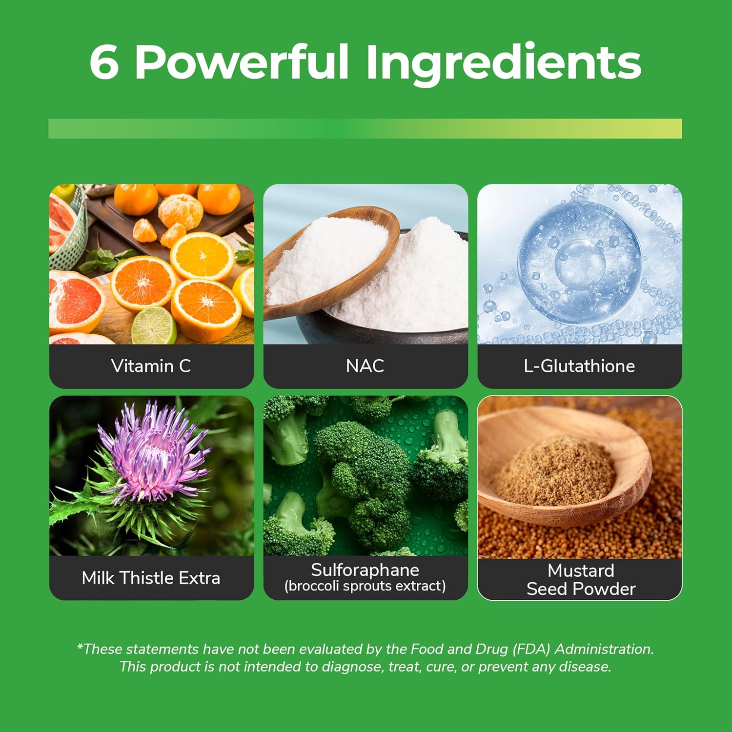 Vital Detox Liver Supplement - First Enzyme-Focused Liver Health Formula - Contains NAC with Milk Thistle, Sulforaphane, and More, 30 Servings