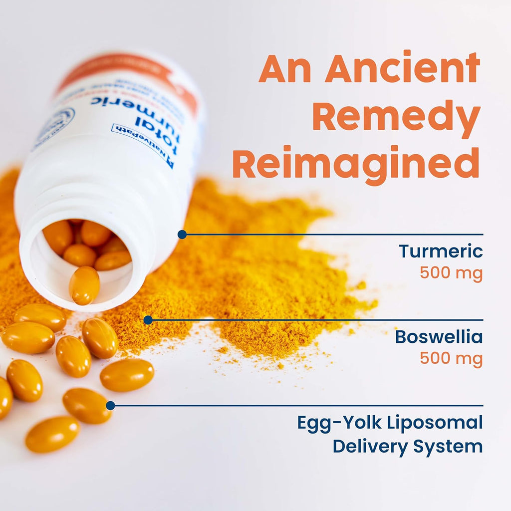 NativePath Turmeric Curcumin with Boswellia – Premium Softgels for Joint Mobility & Wellness – High Absorption, Non-GMO, Gluten-Free, 60 Softgels