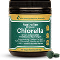 Biogenesis Organic Chlorella Tablets – 300 Count (500mg) | Australian Grown | BioDynamic Cracked Cell Wall | Rich in Chlorophyll, Vitamins & Minerals | Supports Energy& Immunity | Vegan Tablet