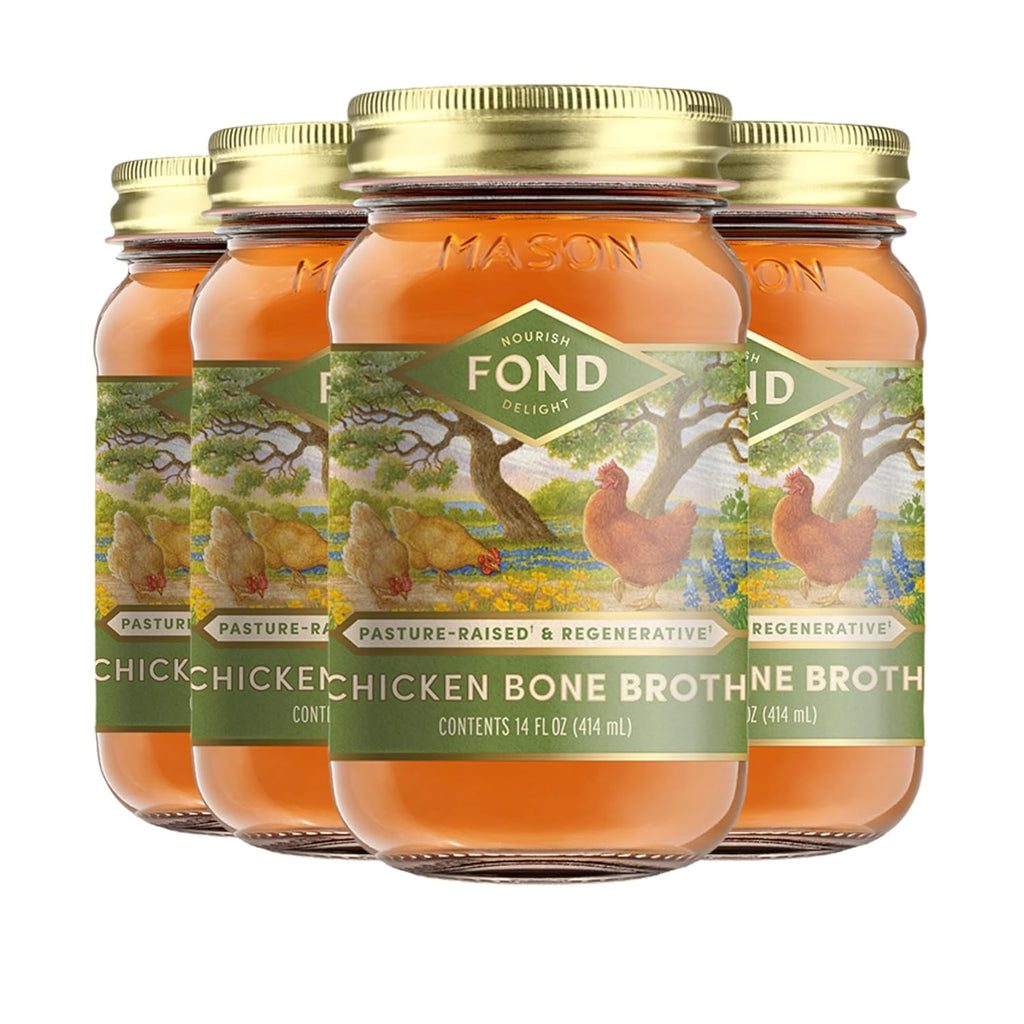 FOND Pasture-Raised Regenerative Chicken Bone Broth