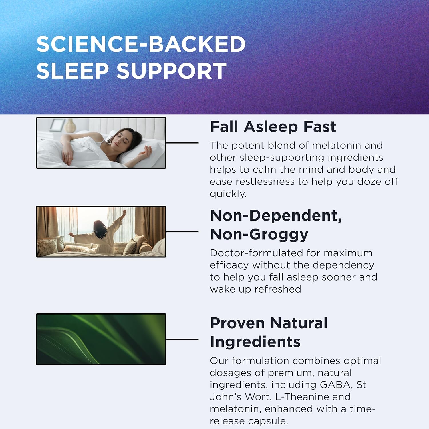 DR. EMIL NUTRITION EZ Doze Vegan Natural Sleep Aid with Valerian Root, GABA & 5HTP - Extra Strength Sleeping Pills for Adults - Safe and Non-Habit Forming (60 Veggie Capsules Pack of 2)