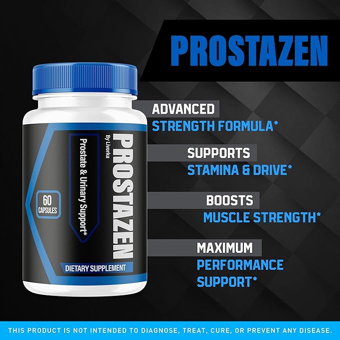 (2 Pack) Prostazen Capsules - Official Prostazen Pills Supplement for Men, All Natural Premium Prostazen Plus for Men, Advanced Support Natural Formula Prostazen Review, 120 Capsules for 2 Months