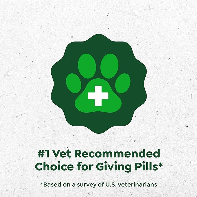 Greenies Pill Pockets for Dogs Large Size, Dog Treat Pouch for Capsule Medication, Hickory Smoke Flavor, 15.8 oz. Pouch