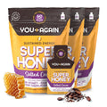 You Again Super Honey Clean Energy Gel, Himalayan Salted Cacao | Electrolyte Replenishment Running Fuel | Endurance Workouts & Cycling Gel | Paleo & Carnivore Snack | Gluten-Free | USA Made | 24-Pack