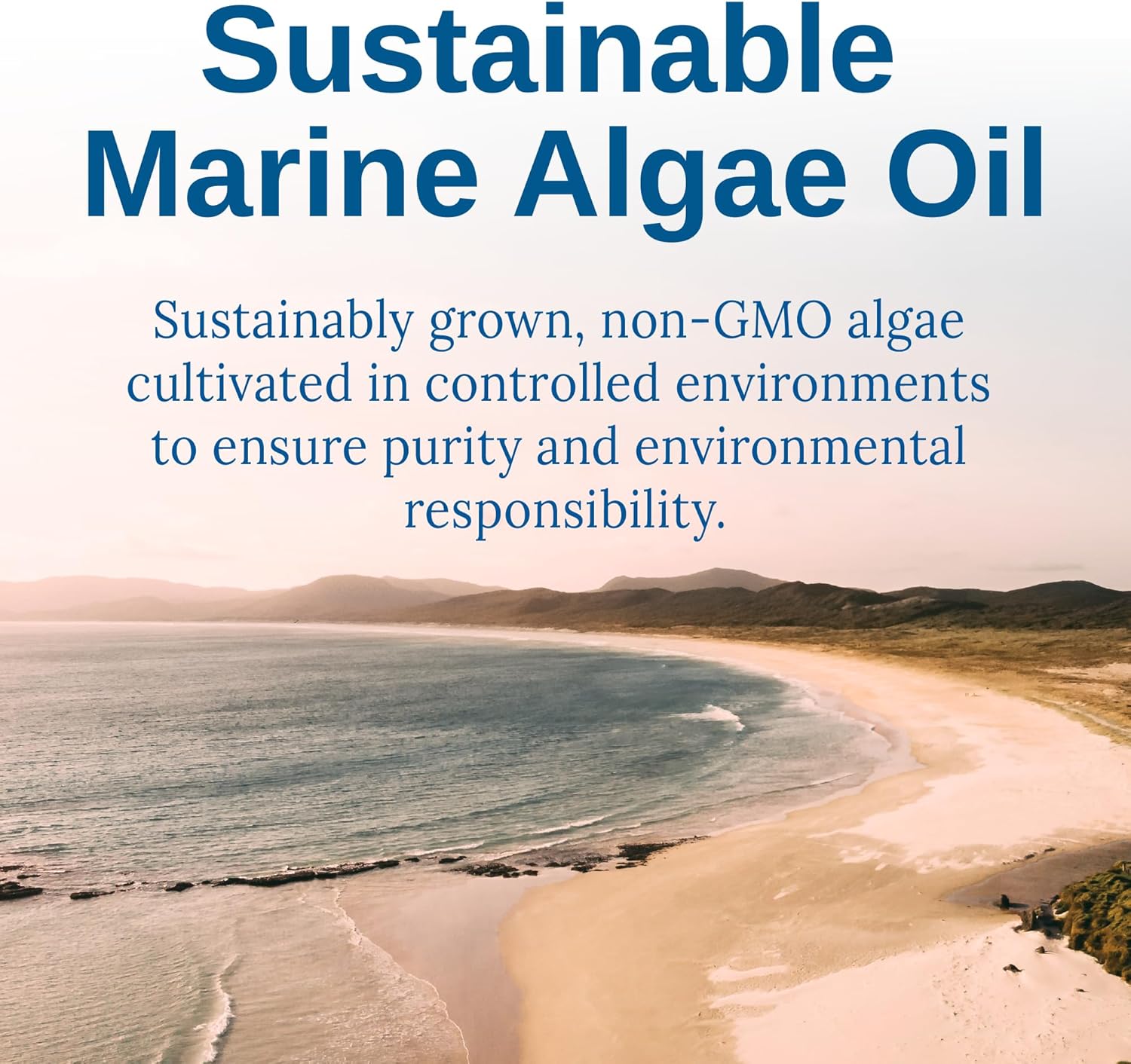 Xtendlife Vegan Omega 3 DHA & EPA - Potent Plant-Based Supplement from Marine Algae - Perfect for Vegans and Vegetarians - 30 Day Supply