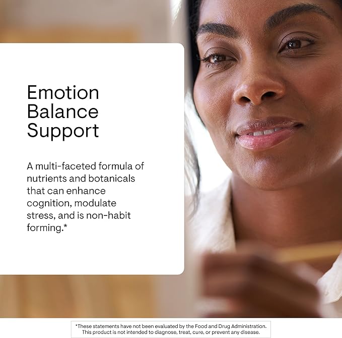 THORNE - Emotion Balance Support (Formerly Deproloft-HF) - Botanical Supplement for Positivity and Stress Management* - 120 Capsules