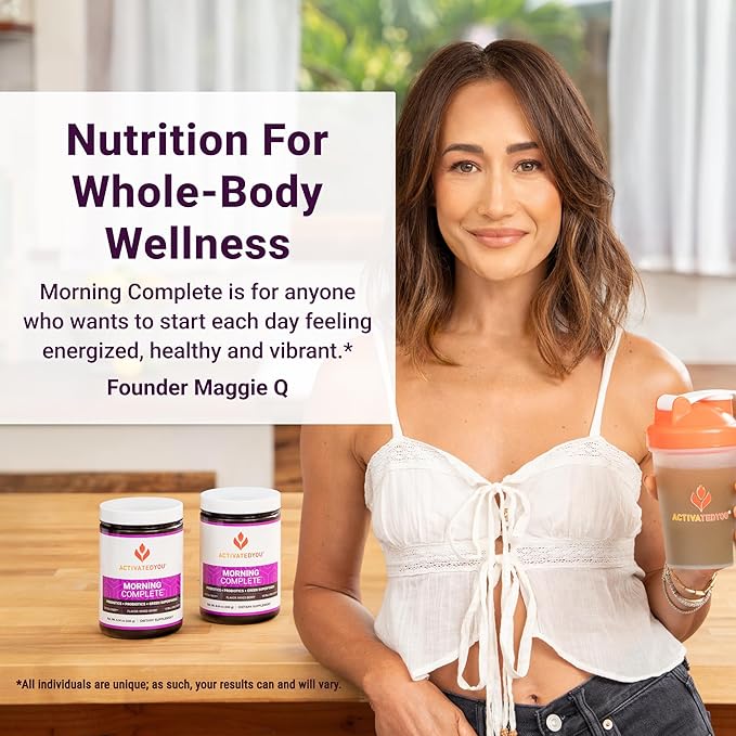 ACTIVATEDYOU Morning Complete Super Greens Powder Drink Mix - Gut Health Boost with Prebiotics, Probiotics, & Antioxidants - 10 Billion CFUs, Mixed Berry Flavor - Greens Superfood Powder - 3 Pack