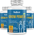 NuBest Grow Power Bone Strength - Premium Supplement for Age 10+ & Teens - Supports Bone Health,Bone Strength with Calcium, Vitamin D3, Phosphorus, Magnesium, Zinc & More - 3 Pack