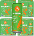 ZYN Turmeric Wellness Drink (24 Pack), Mango Lychee Flavored Turmeric Curcumin Drink with Black Pepper, No Added Sugar, Low Carb & Low Calorie Drink, Clean Alternative