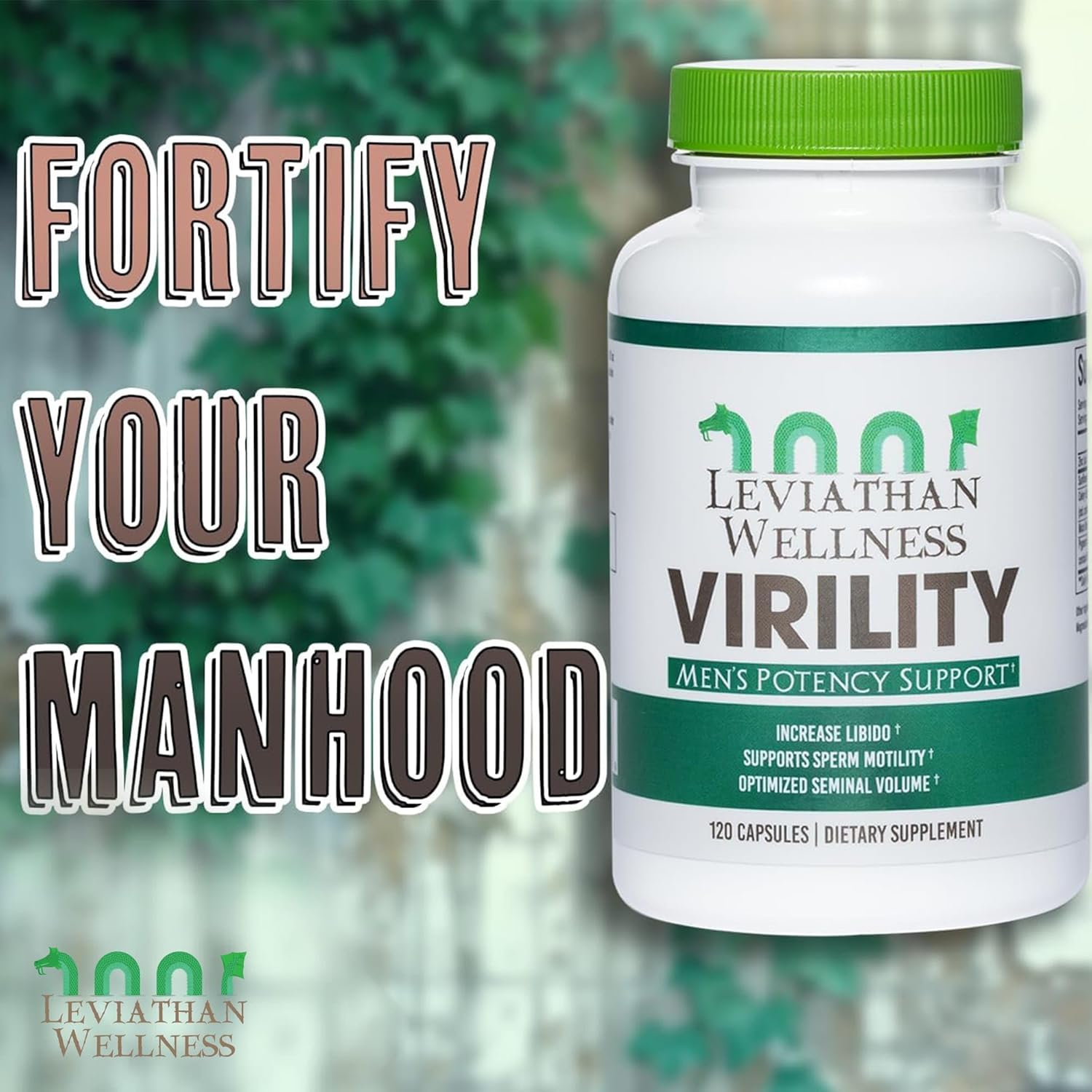 Virility - Men's Potency Support | Zinc (10 mg), Sunflower Lecithin (1200 mg), Celery Extract (1000mg), Maca Root (250 mg) | 120 Capsules, 30 Servings | Made in The USA