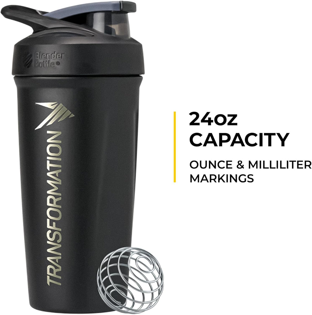 Transformation Vanilla Protein Powder & Performance Insulated Shaker Bottle | 30G Multi-Protein Superblend | Collagen Peptides, Egg White & Plant Blend | MCT Oil | BCAA Amino Acids