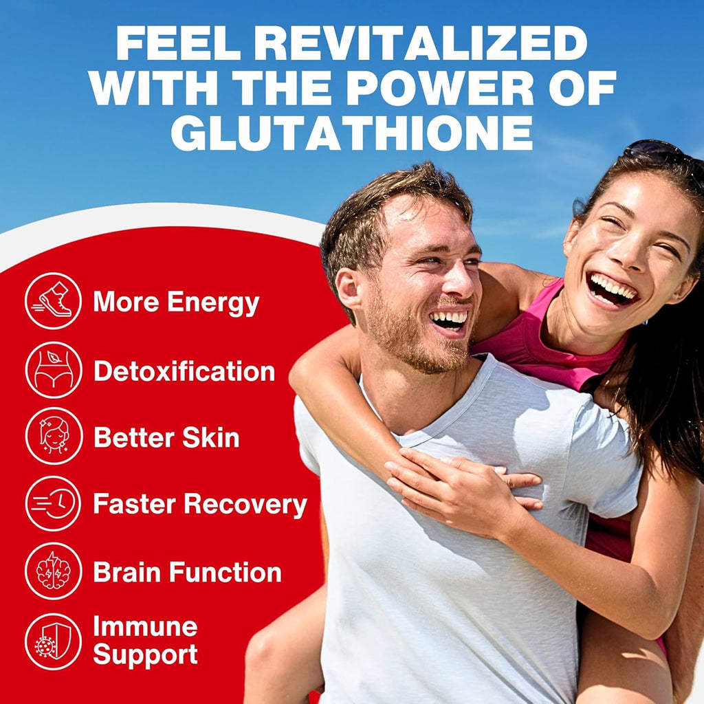 CCL Advanced Glutathione Spray & NAC Supplement, Liquid Glutathione Sublingual, N-Acetyl-cysteine Antioxidant Spray Supports Immune Health - Fresh Flavor, Non-GMO, Vegan, Gluten-Free (8 Fl Oz)