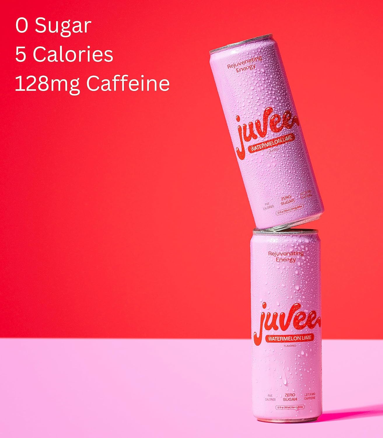 Juvee Energy Drink 0 Sugar 5 Calories (Pack of 12) (WATERMELON LIME)