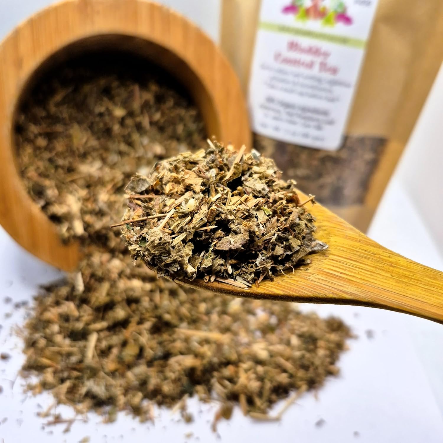 BLADDER CONTROL TEA - Herbal Blend for Nighttime Comfort & Fewer Bathroom Trips — by Master Herbalist Khabir — Organic, Non-GMO, No Additives (not for prostate related)