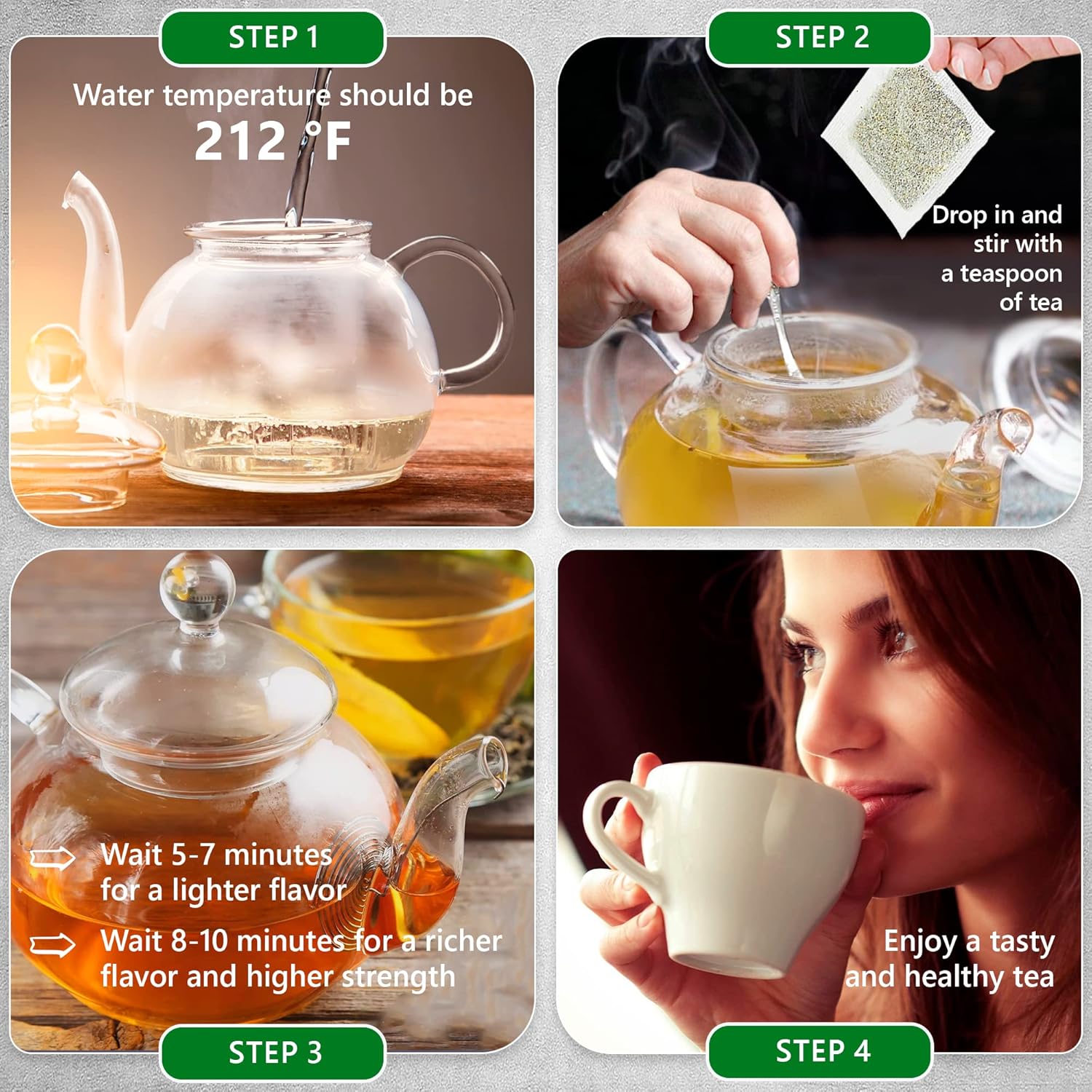TeaDreamTea Olive Leaf Tea Bags - 300 Count, Natural Caffeine-Free | Herbal Tea for Blood Pressure | Antioxidant & Immune Support