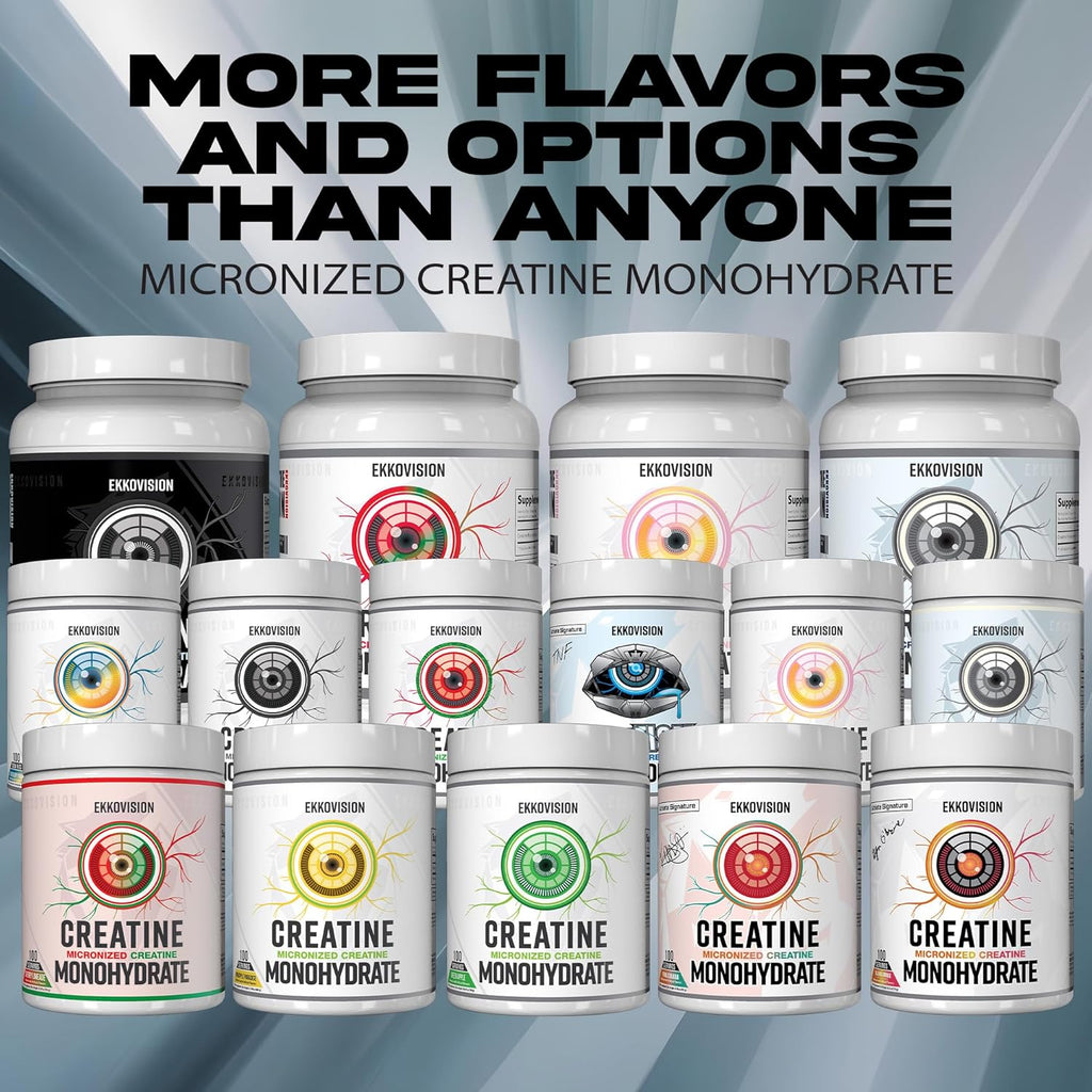 Creatine Monohydrate Powder, Micronized, Glacier Gummy, Pre Workout & Post Workout Supplement for Men & Women, Energy Support, Easy to Mix in Shakes, Smoothies & Beverages, 100 Servings