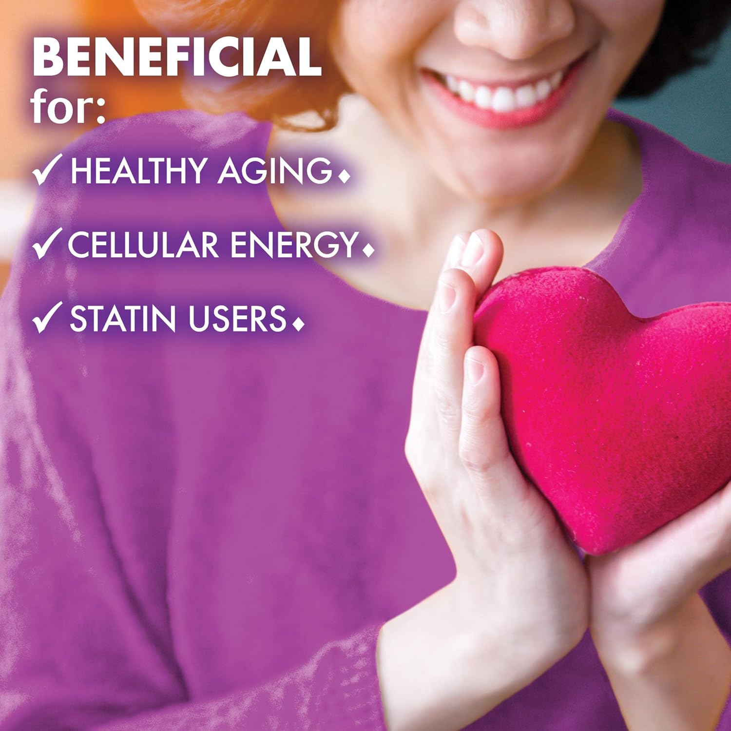 Bluebonnet Ccellular Active CoQ10 Ubiquinol Vegetarian Softgels, 100 mg, Maroon, 60 Count