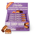 Harken Sweets The Gooey One, Oat Milk Chocolate Candy Bars with Date Caramel, Sweetened with Dates and No Sugar Added, High Fiber, Nut-Free, Gluten-Free, Plant-Based, 12 Bars