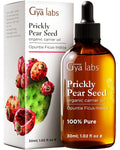 Gya Labs Organic Prickly Pear Seed Oil for Face - 100% Pure Natural Prickly Pear Carrier Oil for Skin, Hair, Nails (1 Fl Oz)