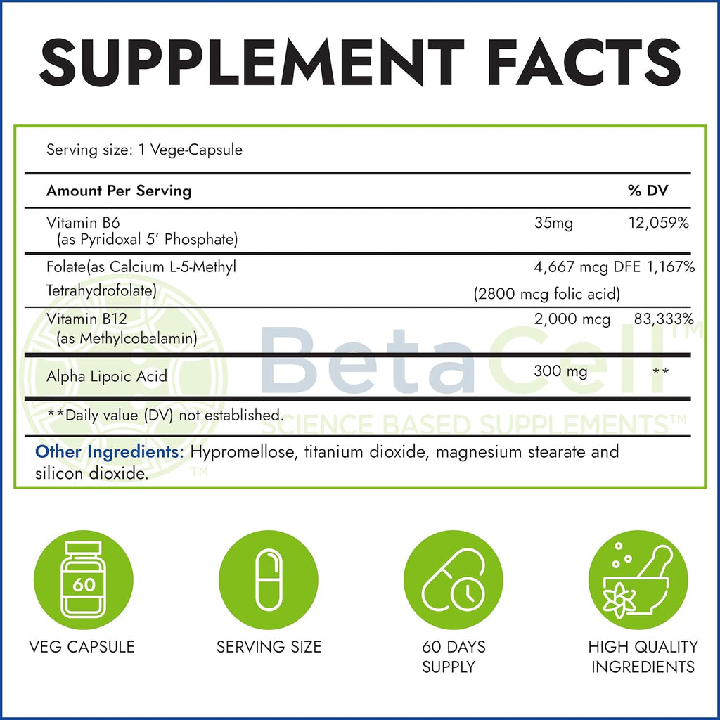 Neurofix Nerve Support Supplement - 60 Veg Capsules