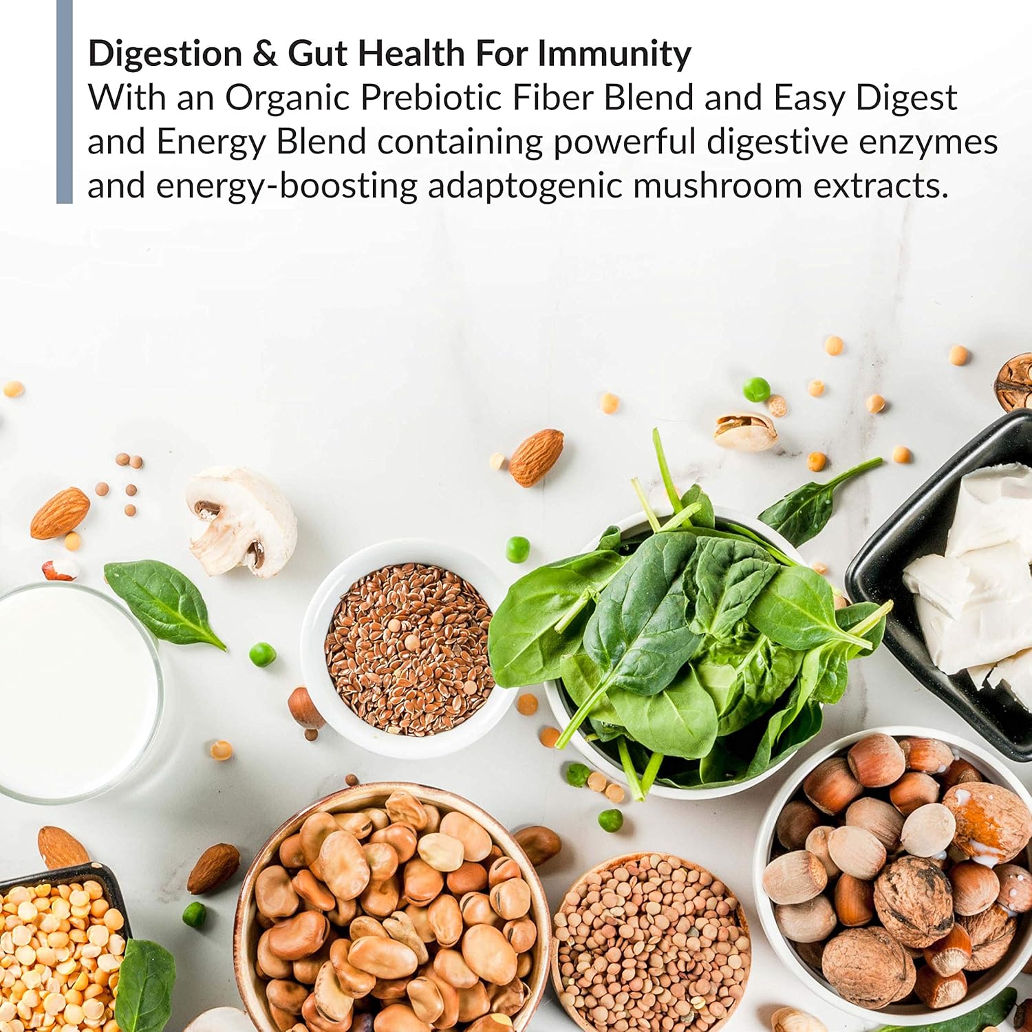 BioTrust Metabo Greens Superfood Powder - Super Greens Powder, Fruit & Veggie Blend with Clinically Studied Spectra - Non GMO, Soy Free, Gluten Free, Dairy Free, Energizing Berry Flavor (30 Servings)