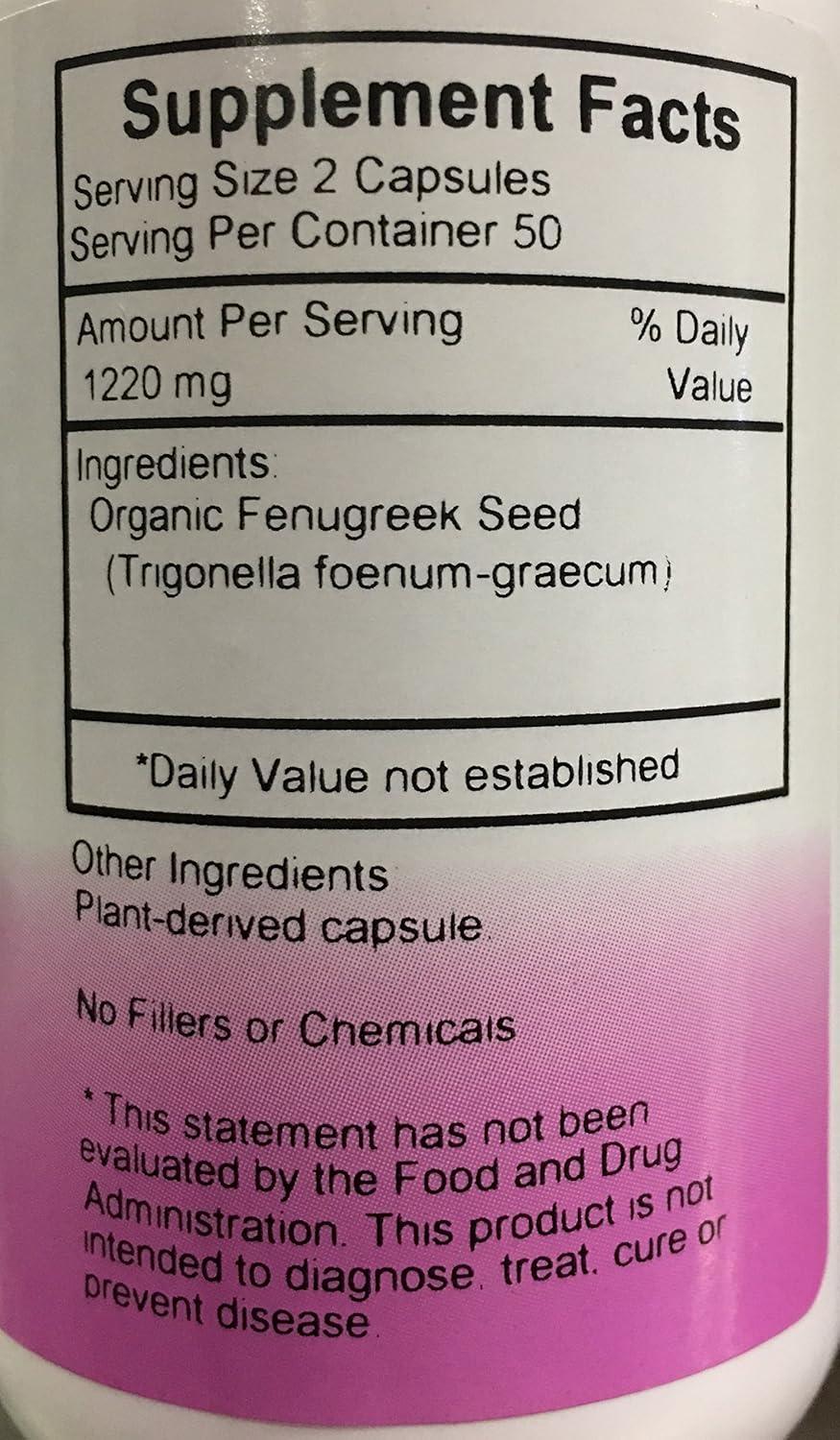 Fenugreek Dr. Christopher 100 VCaps