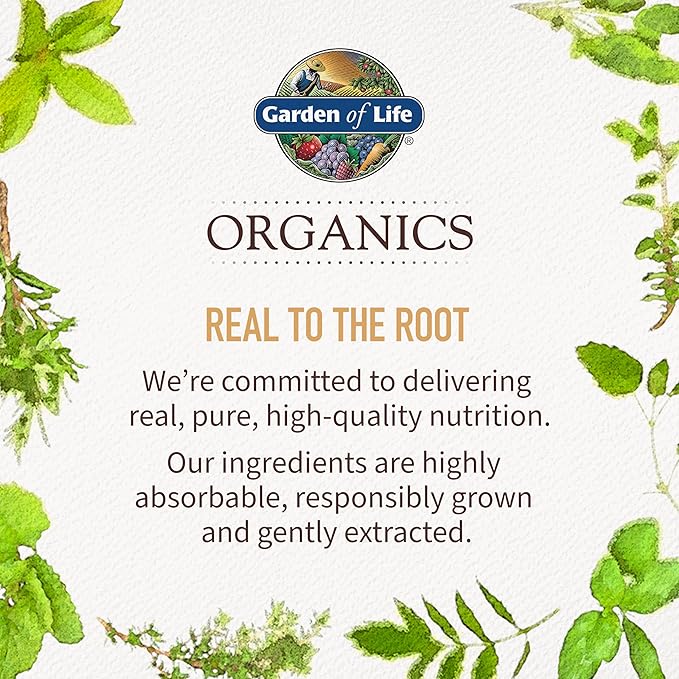 Garden of Life Calcium Supplement with Magnesium & Organic Vitamin D3 K2, Made from Whole Foods, Gluten-Free, 90 Count