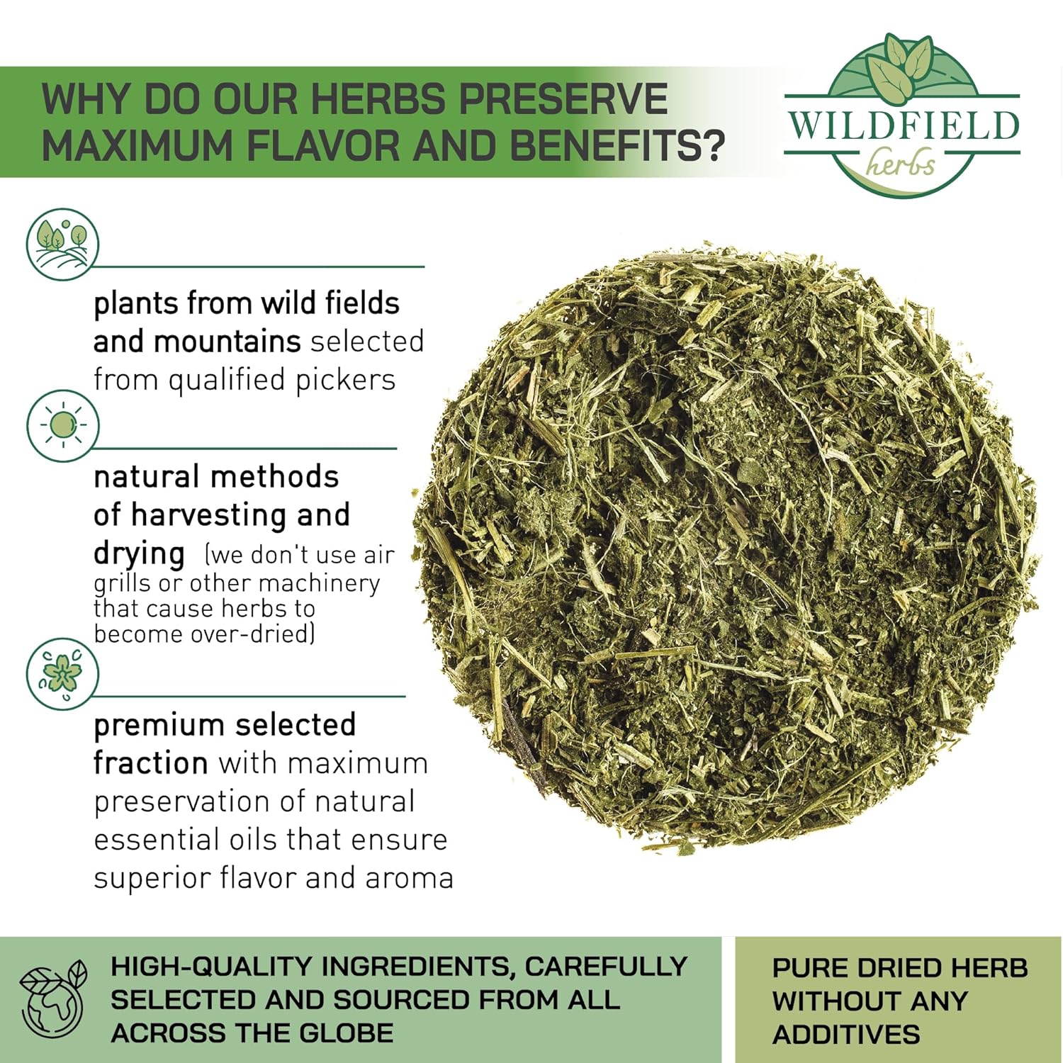 100 Bags Nettle Leaf Tea Ortiga Dried Nettle Herb Planta Bulk (Urtica Dioica) - 100 Count 1.5g Tea Bags Herb Hojas De Ortiga
