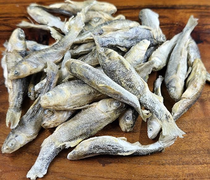 Shepherd Boy Farms Freeze Dried Dog and Cat Treats, Minnows, All Natural Single Ingredient Freeze-Dried Dog Treat & Snacks, Made in USA, High in Protein, Essential Nutrition of Raw Food, 2oz