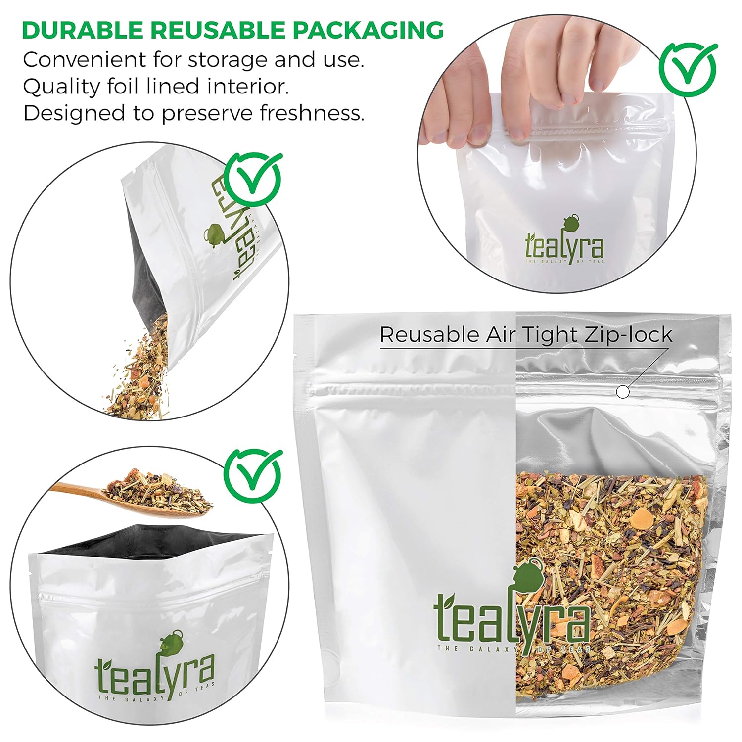 Tealyra - Wonder Ayurvedic Chai - Sweet Spicy - Detox Tea - Yerba Mate - Green Rooibos - Formosa Oolong - Ginger - Healthy Loose Leaf Tea - Vitamins Antioxidants Rich - Low Caffeine - 100g (3.5-ounce)