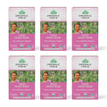 Organic India Tulsi Sweet Rose Herbal Tea - Stress Relieving & Magical, Immune Support, Adaptogen, Vegan, Gluten-Free, USDA Certified Organic, Non-GMO, Caffeine-Free - 18 Infusion Bags, 6 Pack