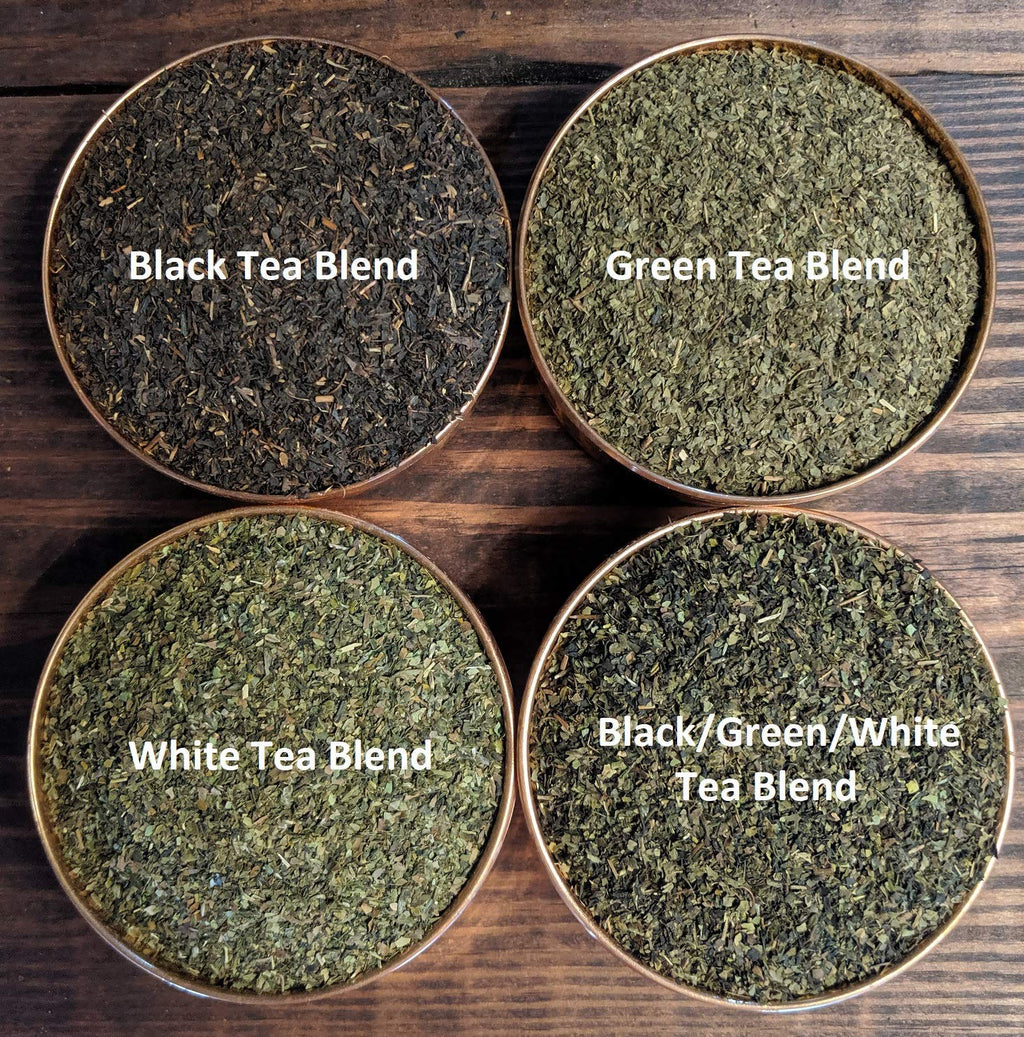 Kombucha.com Certified Organic Loose Leaf Rooibos & Tea - Kombucha Brewing Blends (Rooibos/Black/Green/White Tea Blend, 1 Pound) - 30% Rooibos 70% Tea. Makes up to 50 gallons.