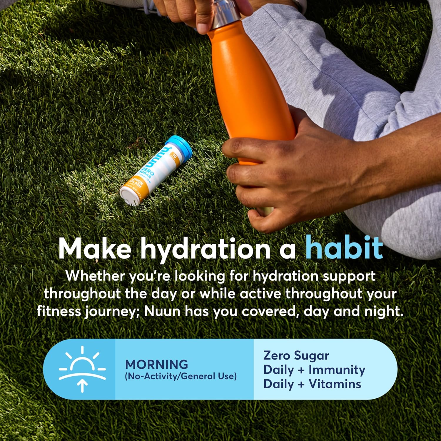 Nuun Zero Sugar Hydration Electrolyte Tablets - Sodium, Potassium, Chloride, Calcium, Magnesium, Light & Delicious Fruit Flavors, No Sugar, Gluten Free, Vegan, Raspberry Lemonade (80 Servings Total)