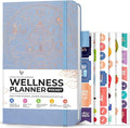 Legend Wellness Planner & Food Journal Pocket – Daily Diet & Health Journal with Weight Loss, Measurement & Exercise Trackers – Lifestyle & Nutrition Diary – Lasts 6 Months, 3.9x6.3″ – Periwinkle