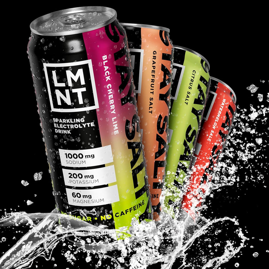 Drink LMNT Sparkling Electrolyte Drink - Variety Pack | 12-Count