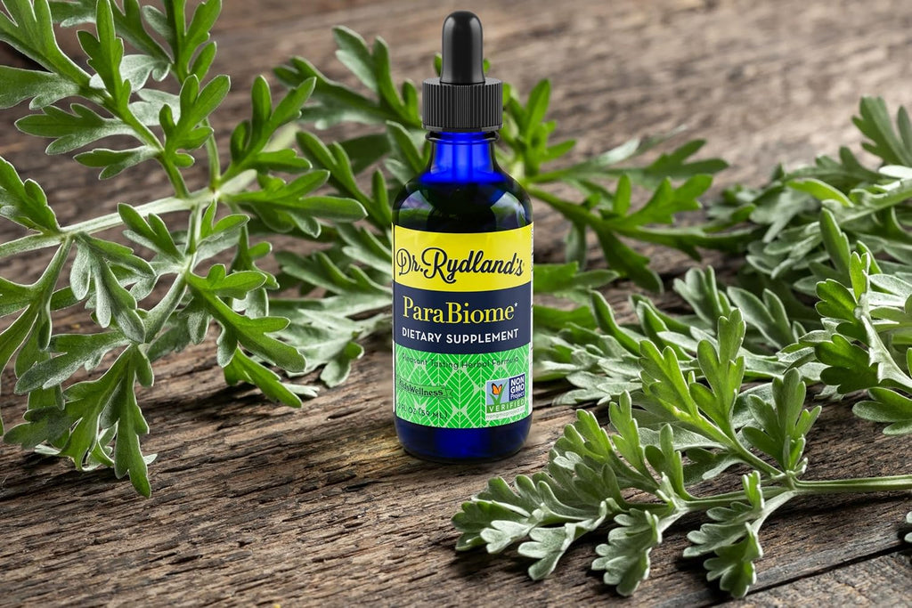 Dr. Rydland's Herbal Supplement | Created by KidsWellness, Effective on Adults & Children | ParaBiome Advanced Cleanse and Digestive Support | Made with Black Walnut, Clove, Wormwood | 2 Ounce Bottle