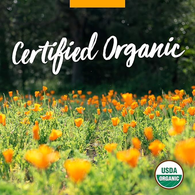 Herb Pharm Certified Organic California Poppy Liquid Extract for Calming Nervous System Support - 4 Ounce