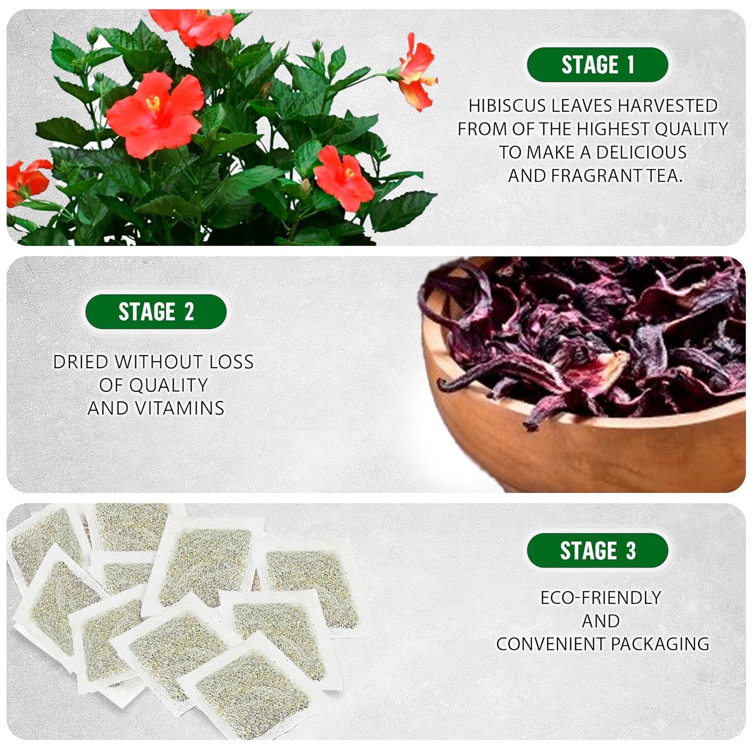 TeaDreamTea Hibiscus Tea Bags | 300 Bleach-Free Tea Bags | Caffeine Free | Dried Hibiscus Flowers | Hibiscus Flower Tea | Dried Flower Tea | Herbal hibiscus